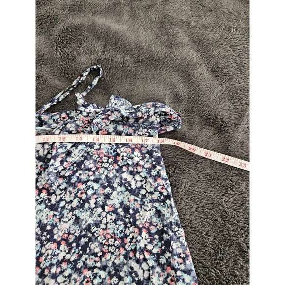 American Eagle Outfitters Size M Strappy Floral Ruffle tank Blouse camisole - Picture 5 of 5